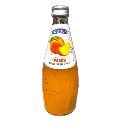 Напиток персик с базиликом Foodex 300мл